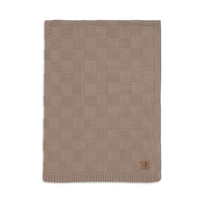 Jollein Box Knit Couverture pour bébé Café laiteux 100 x 150 cm 100% coton Pour lit d'enfant 1.0 TOG Certifié GOTS Jollein Box Knit Couverture pour bébé Café laiteux 100 x 150 cm 100% coton Pour lit d'enfant 1.0 TOG Certifié GOTS