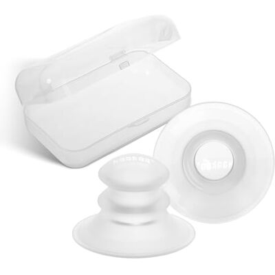 haakaa Correcteur de mamelon en silicone pour plats ou inversés 22 mm Correcteur de mamelon en silicone souple avec ventouse réglable et étui de rangement, conçu pour tétons plats ou inversés haakaa Correcteur de mamelon en silicone pour plats ou inversés 22 mm Correcteur de mamelon en silicone souple avec ventouse réglable et étui de rangement, conçu pour tétons plats ou inversés