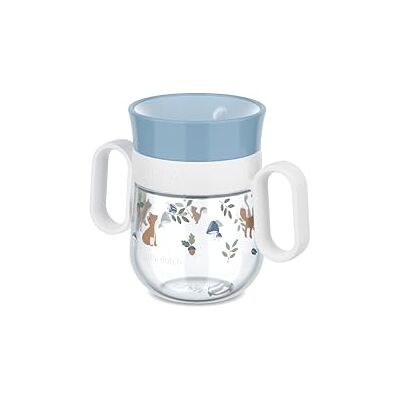 Mepal Gobelet d'Apprentissage 360° Mio Étanche Bord à 360° pour boire de tous les côtés Poignées à prise facile Se scelle lorsque l'enfant cesse de boire 200 ml Forest Friends Mepal Gobelet d'Apprentissage 360° Mio Étanche Bord à 360° pour boire de tous les côtés Poignées à prise facile Se scelle lorsque l'enfant cesse de boire 200 ml Forest Friends