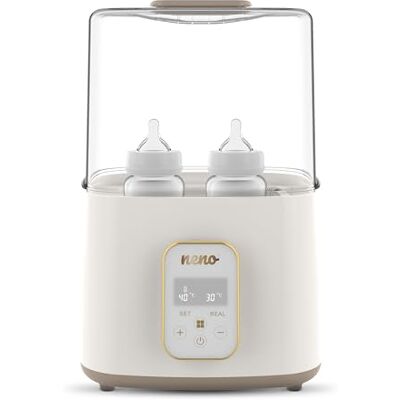 NENO Puro Stérilisateur de bouteille avec sèche-linge et chauffe-biberon 4 programmes, capacité 4 pièces, 35-85 °C, panneau tactile, filtre à air, verre doseur, pince NENO Puro Stérilisateur de bouteille avec sèche-linge et chauffe-biberon 4 programmes, capacité 4 pièces, 35-85 °C, panneau tactile, filtre à air, verre doseur, pince