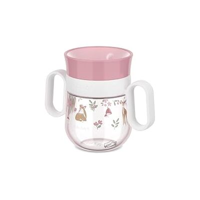 Mepal Gobelet d'Apprentissage 360° Mio Little Dutch Étanche Bord à 360° pour boire de tous les côtés Poignées à prise facile Se scelle lorsque l'enfant cesse de boire 200 ml Fairy Garden Mepal Gobelet d'Apprentissage 360° Mio Little Dutch Étanche Bord à 360° pour boire de tous les côtés Poignées à prise facile Se scelle lorsque l'enfant cesse de boire 200 ml Fairy Garden