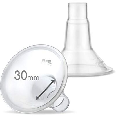 Maymom MyFit Lot de 2 plaques de poitrine 30 mm compatibles avec les tire-lait Medela PersonalFit, Freestyle, Harmony et Maxi, compatibles avec Flex Connector Maymom MyFit Lot de 2 plaques de poitrine 30 mm compatibles avec les tire-lait Medela PersonalFit, Freestyle, Harmony et Maxi, compatibles avec Flex Connector