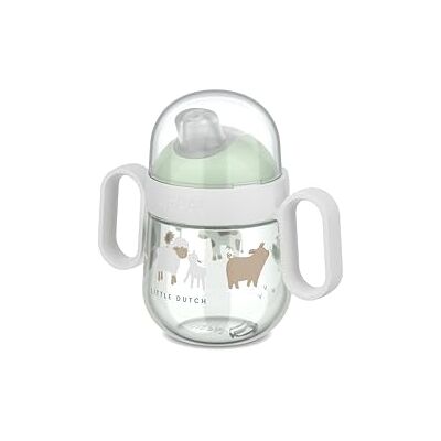 Mepal Tasse anti-goutte Mio Little Dutch Étanche Couvercle transparent pour une utilisation en déplacement Poignées à prise facile Bec verseur souple 200 ml Little Farm Mepal Tasse anti-goutte Mio Little Dutch Étanche Couvercle transparent pour une utilisation en déplacement Poignées à prise facile Bec verseur souple 200 ml Little Farm
