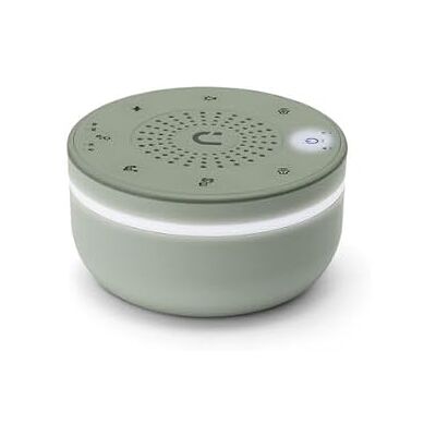 Nuvita 6620 Easy Dream Machine Bruit Blanc et Nuit 30 Sons Hi-Fi, 5 Couleurs Lumière, Rechargeable, Minuteur, Jusqu'à 35h d'Autonomie Nuvita 6620 Easy Dream Machine Bruit Blanc et Nuit 30 Sons Hi-Fi, 5 Couleurs Lumière, Rechargeable, Minuteur, Jusqu'à 35h d'Autonomie