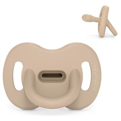 Suavinex , Sucette Tout Silicone pour Nouveau-nés, pour Bébé 0/6 Mois et Naissance, avec Tétine Symétrique SX Pro, Réversible, Super Douce et Souple, Idéal pour Dormir, Irish Cream Suavinex , Sucette Tout Silicone pour Nouveau-nés, pour Bébé 0/6 Mois et Naissance, avec Tétine Symétrique SX Pro, Réversible, Super Douce et Souple, Idéal pour Dormir, Irish Cream