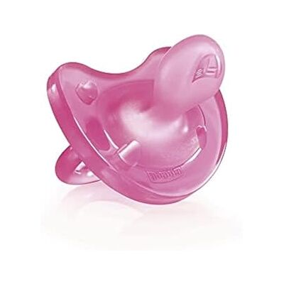 Chicco Physio Soft Sucette en Silicone Rose 0-6 Mois Chicco Physio Soft Sucette en Silicone Rose 0-6 Mois
