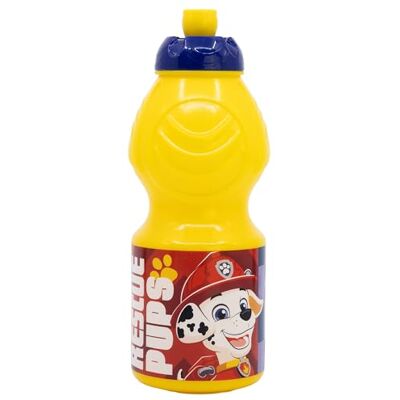 Stor Gourde Enfant Réutilisable Pat' Patrouille 400ml en Plastique avec Bouchon Anti-Fuite et Bande Antidérapante Sans BPA pour Enfants Stor Gourde Enfant Réutilisable Pat' Patrouille 400ml en Plastique avec Bouchon Anti-Fuite et Bande Antidérapante Sans BPA pour Enfants