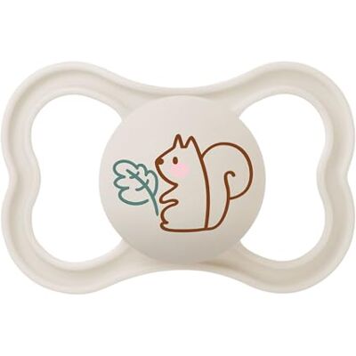 MAM Supreme Tétine en silicone avec étui porte-sucette 6+ mois, neutre MAM Supreme Tétine en silicone avec étui porte-sucette 6+ mois, neutre