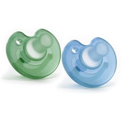 MijnNami Sucette 2 pièces Nicu 100% silicone alimentaire Tétine néonatale Convient aux bébés prématurés 0-6 mois Silicone de qualité alimentaire (lagunes) MijnNami Sucette 2 pièces Nicu 100% silicone alimentaire Tétine néonatale Convient aux bébés prématurés 0-6 mois Silicone de qualité alimentaire (lagunes)