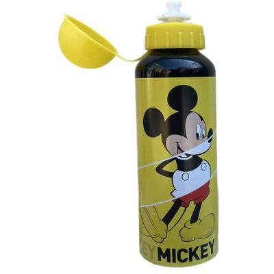 CARTOON Bouteille en aluminium Mickey Mouse Disney bouteille avec tétine pour enfants 500 ml jaune CARTOON Bouteille en aluminium Mickey Mouse Disney bouteille avec tétine pour enfants 500 ml jaune