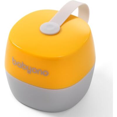 Babyono Baby Ono Natural Nursing Boîte à tétine Jaune 535/03 Babyono Baby Ono Natural Nursing Boîte à tétine Jaune 535/03