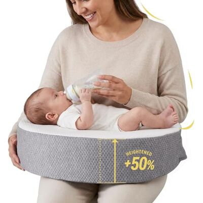 OPAFOBEF Coussin d'allaitement en mousse à mémoire de forme – Clôture de sécurité pionnière – Coussin d'allaitement grande taille pour un confort et un soutien ergonomiques – Pour un allaitement plus OPAFOBEF Coussin d'allaitement en mousse à mémoire de forme – Clôture de sécurité pionnière – Coussin d'allaitement grande taille pour un confort et un soutien ergonomiques – Pour un allaitement plus
