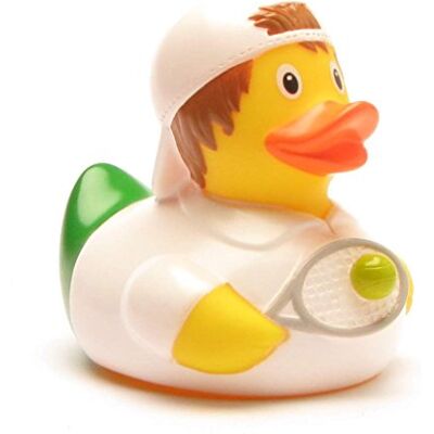 Duckshop I Canard de bain joueur de tennis I Canard de bain I Canard de bain I L : 7,5 cm I Canard de bain I Canard couineur I Cadeau sportif I Collectionneur Duckshop I Canard de bain joueur de tennis I Canard de bain I Canard de bain I L : 7,5 cm I Canard de bain I Canard couineur I Cadeau sportif I Collectionneur