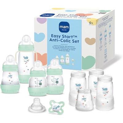 MAM - 11-tlg Easy Start Anti-Colic Mint - Mint - Anti-Colic - ensemble biberons MAM - 11-tlg Easy Start Anti-Colic Mint - Mint - Anti-Colic - ensemble biberons