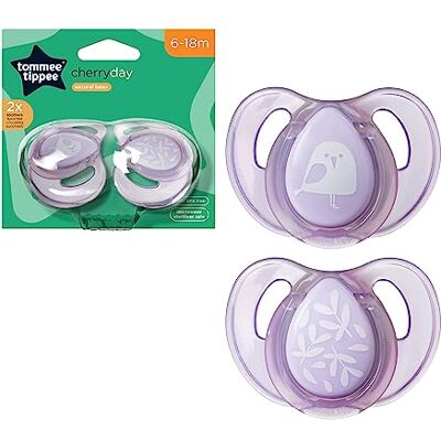 Tommee Tippee Essentials Cherry Soother 6-18m, 2 Pack (Designs May Vary) Tommee Tippee Essentials Cherry Soother 6-18m, 2 Pack (Designs May Vary)