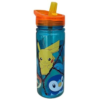 CARTOON Gourde Tritan Pikachu Pokémon Ecozen avec bec pliable bouteille pour enfant 580 ml sans BPA CARTOON Gourde Tritan Pikachu Pokémon Ecozen avec bec pliable bouteille pour enfant 580 ml sans BPA