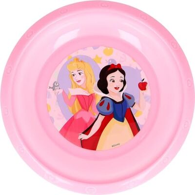 Stor Tataway Bol Disney Princess en plastique rose pour fille résistant aux chocs accidentels et réutilisable Stor Tataway Bol Disney Princess en plastique rose pour fille résistant aux chocs accidentels et réutilisable