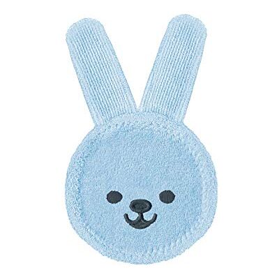 MAM Oral Care Lapin pour première hygiène buccale de bébé, soin dentaire doux avec matériau en microfibre douce, habituer les bébés au nettoyage quotidien de la bouche, à partir de 0 mois, bleu MAM Oral Care Lapin pour première hygiène buccale de bébé, soin dentaire doux avec matériau en microfibre douce, habituer les bébés au nettoyage quotidien de la bouche, à partir de 0 mois, bleu