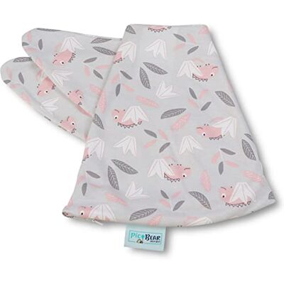 pic Bear Housse pour coussin d'allaitement lunaire de qualité supérieure 100 % coton jersey avec fermeture éclair dissimulée – comme housse de rechange pour la lune morte et pour des moments de pic Bear Housse pour coussin d'allaitement lunaire de qualité supérieure 100 % coton jersey avec fermeture éclair dissimulée – comme housse de rechange pour la lune morte et pour des moments de