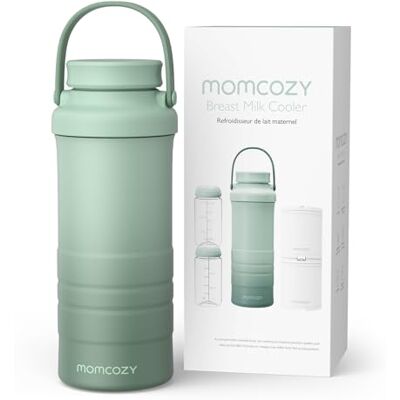Momcozy Glacière Lait Maternel Portable 650ml, 24h, 2 Bouteilles, Isotherme Conservation, Pot stockage, Fraîcheur, Bébé, Nouveau-né, Allaitement, Voyage, Sans BPA, Compact, Cadeau, Hygiène, Lot, Étui Momcozy Glacière Lait Maternel Portable 650ml, 24h, 2 Bouteilles, Isotherme Conservation, Pot stockage, Fraîcheur, Bébé, Nouveau-né, Allaitement, Voyage, Sans BPA, Compact, Cadeau, Hygiène, Lot, Étui