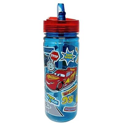 CARTOON Gourde tritan Cars Disney Ecozen avec bec pliable bouteille pour enfant 580 ml sans BPA CARTOON Gourde tritan Cars Disney Ecozen avec bec pliable bouteille pour enfant 580 ml sans BPA