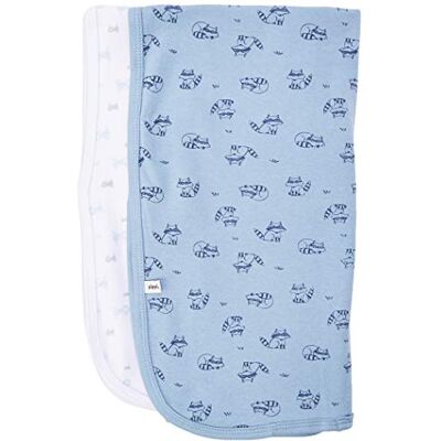 pippi Lot de 2 couvertures unisexes pour bébé, pour emmaillotage, jeu et protection, ensemble de maillots de bain multicolores (bleu clair 701), taille du fabricant : 70 x 70, multicolore (Light Blue pippi Lot de 2 couvertures unisexes pour bébé, pour emmaillotage, jeu et protection, ensemble de maillots de bain multicolores (bleu clair 701), taille du fabricant : 70 x 70, multicolore (Light Blue