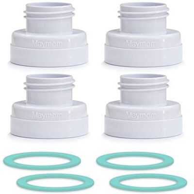 Maymom Kit de conversion pour tire-lait Medela et protège-lait à utiliser avec les biberons Phillips Avent Classic, les bouteilles Avent Natural en PP, les bouteilles en verre Avent et les biberons Maymom Kit de conversion pour tire-lait Medela et protège-lait à utiliser avec les biberons Phillips Avent Classic, les bouteilles Avent Natural en PP, les bouteilles en verre Avent et les biberons