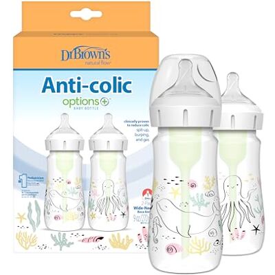 Biberon Boca Larga Oceano Dr. Browns - Baby Bottle Biberon Boca Larga Oceano Dr. Browns - Baby Bottle