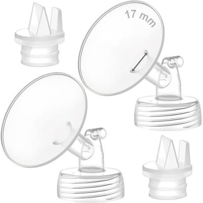 Maymom Pièce de pompe compatible avec les pompes Spectra/Ameda Luna, Syngery Gold; y compris bride large ouverture 17 mm 2ème génération; non original Spectra Flange; remplace Spectra S1 S2, Plus Maymom Pièce de pompe compatible avec les pompes Spectra/Ameda Luna, Syngery Gold; y compris bride large ouverture 17 mm 2ème génération; non original Spectra Flange; remplace Spectra S1 S2, Plus