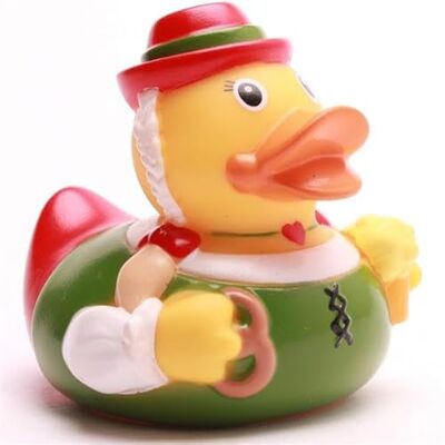Duckshop I Canard de bain bavarois I Canard de bain I Canard couineur I L : 8 cm I Cadeau Fête de la bière I Collecteur de présent (canard de bain Bayerin chapeau rouge) Duckshop I Canard de bain bavarois I Canard de bain I Canard couineur I L : 8 cm I Cadeau Fête de la bière I Collecteur de présent (canard de bain Bayerin chapeau rouge)