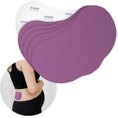 Reer Mama Lot de 6 bandes de kinésiologie autocollantes et faciles à utiliser Matériaux hypoallergéniques Pour soutenir le bas du dos Violet Reer Mama Lot de 6 bandes de kinésiologie autocollantes et faciles à utiliser Matériaux hypoallergéniques Pour soutenir le bas du dos Violet