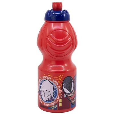 Stor Gourde Enfant Réutilisable Spider-Man 400ml en Plastique avec Bouchon Anti-Fuite et Bande Antidérapante Sans BPA pour Enfants Stor Gourde Enfant Réutilisable Spider-Man 400ml en Plastique avec Bouchon Anti-Fuite et Bande Antidérapante Sans BPA pour Enfants