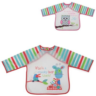 Cangaroo Babylatz Messy 1008 Manches longues imperméables avec fermeture Velcro en EVA Couleur : rouge Cangaroo Babylatz Messy 1008 Manches longues imperméables avec fermeture Velcro en EVA Couleur : rouge