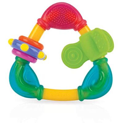 Nuby Nûby Anneau de Dentition Forme Triangle 1 Unité Nuby Nûby Anneau de Dentition Forme Triangle 1 Unité