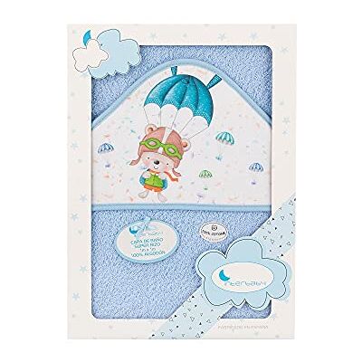 Serviette Interbaby Björn 100 x 100 cm Coton Doux - Serviette pour bébé Serviette Interbaby Björn 100 x 100 cm Coton Doux - Serviette pour bébé