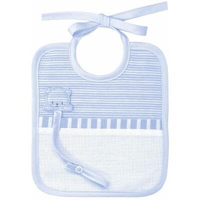 AGO.fil Srl 289CIELO Bavoir en mesh - Bavoir en mesh AGO.fil Srl 289CIELO Bavoir en mesh - Bavoir en mesh