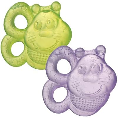 Playgro Anneaux de Dentition Abeille, Remplis d'Eau, Lot de 2, À partir de 3 mois, Multicolore, 40200 Playgro Anneaux de Dentition Abeille, Remplis d'Eau, Lot de 2, À partir de 3 mois, Multicolore, 40200