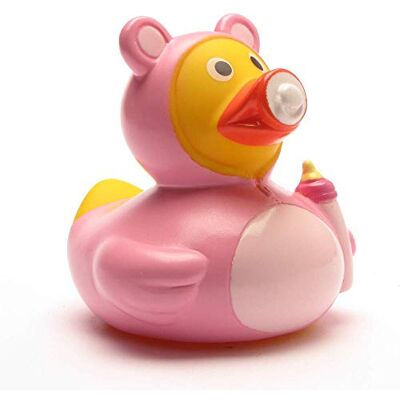 Duckshop I Canard de bain pour bébé fille I L : 7,5 cm Duckshop I Canard de bain pour bébé fille I L : 7,5 cm