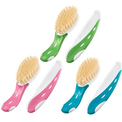 NUK Brosse et peigne pour bébé Couleur non sélectionnable NUK Brosse et peigne pour bébé Couleur non sélectionnable
