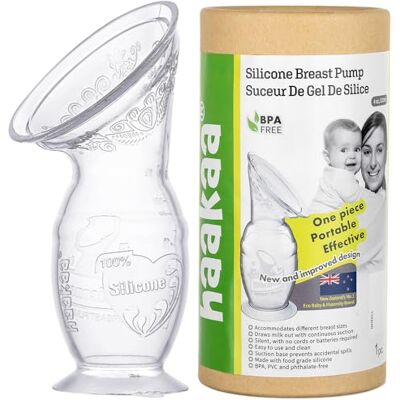 haakaa Tire-lait manuel avec base d'aspiration – Collecteur de lait Gen.2 100 ml haakaa Tire-lait manuel avec base d'aspiration – Collecteur de lait Gen.2 100 ml