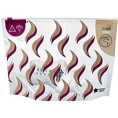 Tommee Tippee Lot de 5 sacs de stérilisation de voyage et de micro-ondes pour biberons et accessoires, réutilisables, légers et compacts, parfaits pour les sorties Tommee Tippee Lot de 5 sacs de stérilisation de voyage et de micro-ondes pour biberons et accessoires, réutilisables, légers et compacts, parfaits pour les sorties