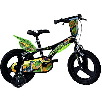 Dino Bikes Dinobikes 614L-DS Vélo pour enfant Dinosaure : 14 Pouces, Vert Dino Bikes Dinobikes 614L-DS Vélo pour enfant Dinosaure : 14 Pouces, Vert