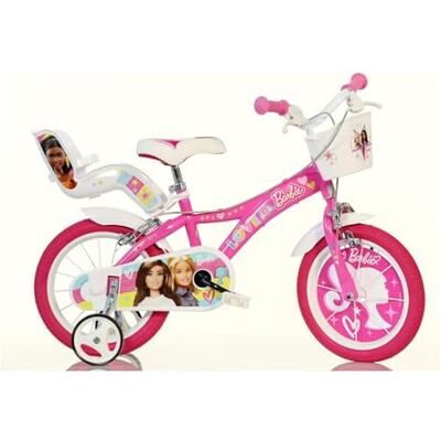 Dino Bikes Vélo pour fille BARBIE 14" convient aux filles de 95 à 115 cm. Code art. 614G-02BA Dino Bikes Vélo pour fille BARBIE 14" convient aux filles de 95 à 115 cm. Code art. 614G-02BA