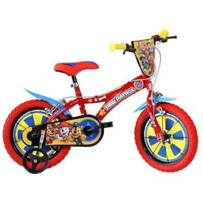 Dino Bikes 614-PW Paw Patrol Vélo Rouge 14 Dino Bikes 614-PW Paw Patrol Vélo Rouge 14