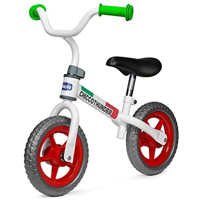 Chicco Jeu Balance Bike Thunder, Premier vélo sans pédales, 2-5 Ans Chicco Jeu Balance Bike Thunder, Premier vélo sans pédales, 2-5 Ans