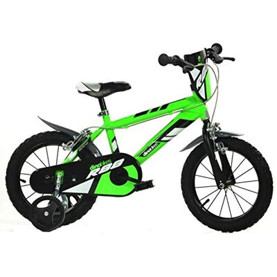 Dino Bikes 414U-R88 Vélo Mixte Acier Multicolore pour Enfant Track 35,6 cm (14"), 35 cm (13,8") Dino Bikes 414U-R88 Vélo Mixte Acier Multicolore pour Enfant Track 35,6 cm (14"), 35 cm (13,8")