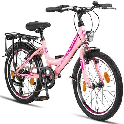 Licorne Bike Stella Vélo de ville de qualité supérieure 20", 24", 26", 28", pour filles, garçons, hommes et femmes, 21 vitesses (6 vitesses pour 20"), vélo hollandais, vélo de ville Licorne Bike Stella Vélo de ville de qualité supérieure 20", 24", 26", 28", pour filles, garçons, hommes et femmes, 21 vitesses (6 vitesses pour 20"), vélo hollandais, vélo de ville