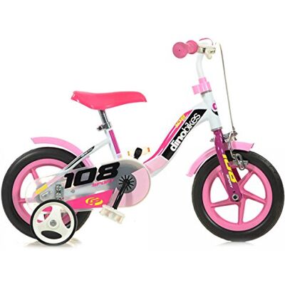 Dino Bikes Vélo fille 10 pouces 108 Sport Dino Bikes Vélo fille 10 pouces 108 Sport