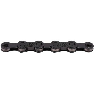KMC Chaîne e12 12 vitesses pour vélo électrique, 130 maillons, BlackTech KMC Chaîne e12 12 vitesses pour vélo électrique, 130 maillons, BlackTech