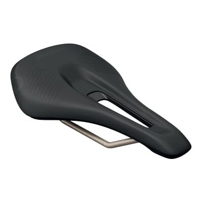 Ergon SRS Pro Road Selle de vélo pour femme, coque en carbone et rails TiNox SL, noir, taille M/L Ergon SRS Pro Road Selle de vélo pour femme, coque en carbone et rails TiNox SL, noir, taille M/L